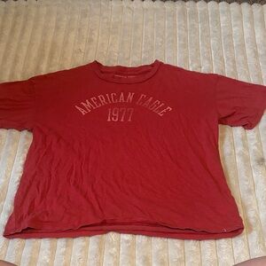 American Eagle Outfitters Red Women’s Shirt